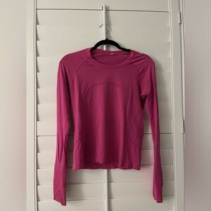 Lululemon Sonic Pink Swiftly Tech Long Sleeve